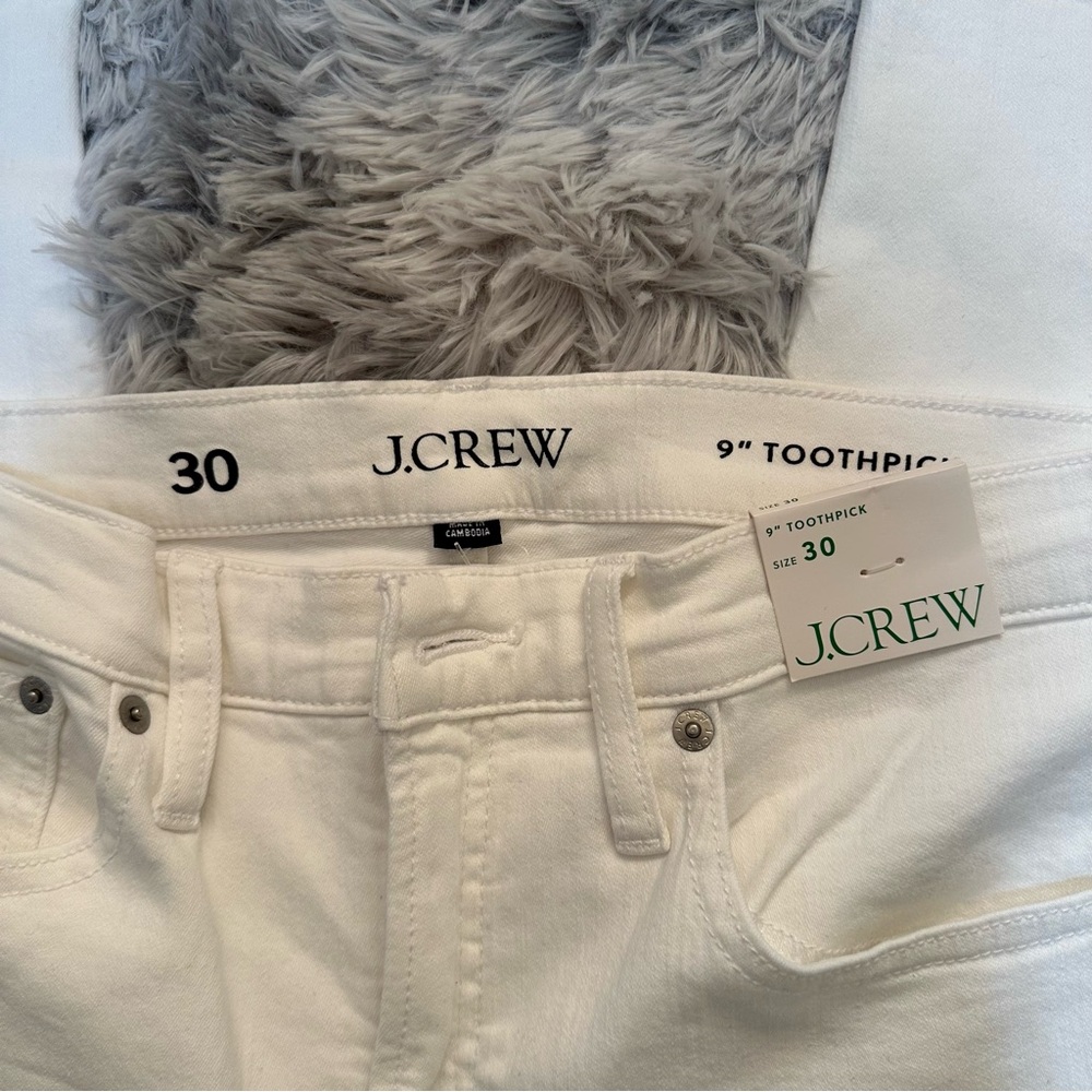 NWT 9” toothpick J.Crew skinny jeans - Picture 3 of 6